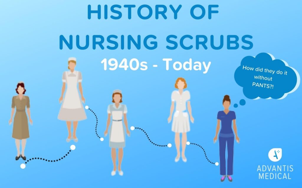 History of Nursing Scrubs