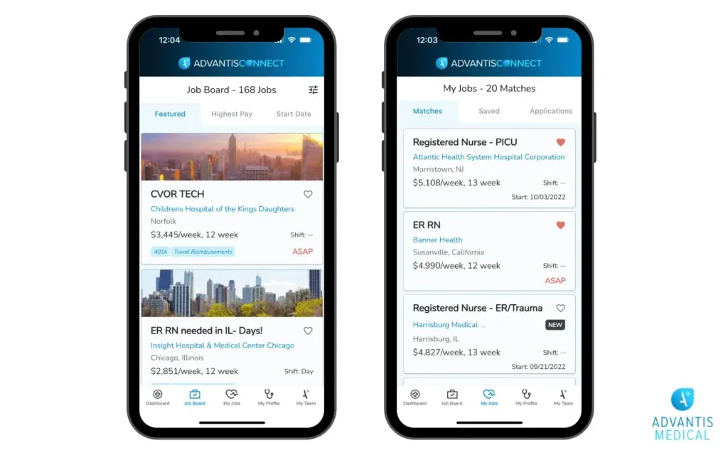 63332509f592a69efe7c26fb AdvantisConnect App job board and my jobs