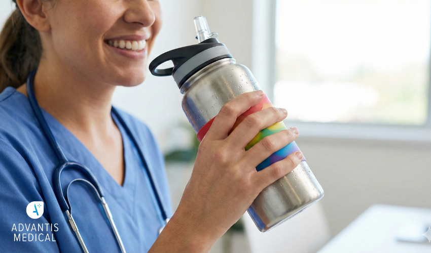 Waterbottle Nurse Gift