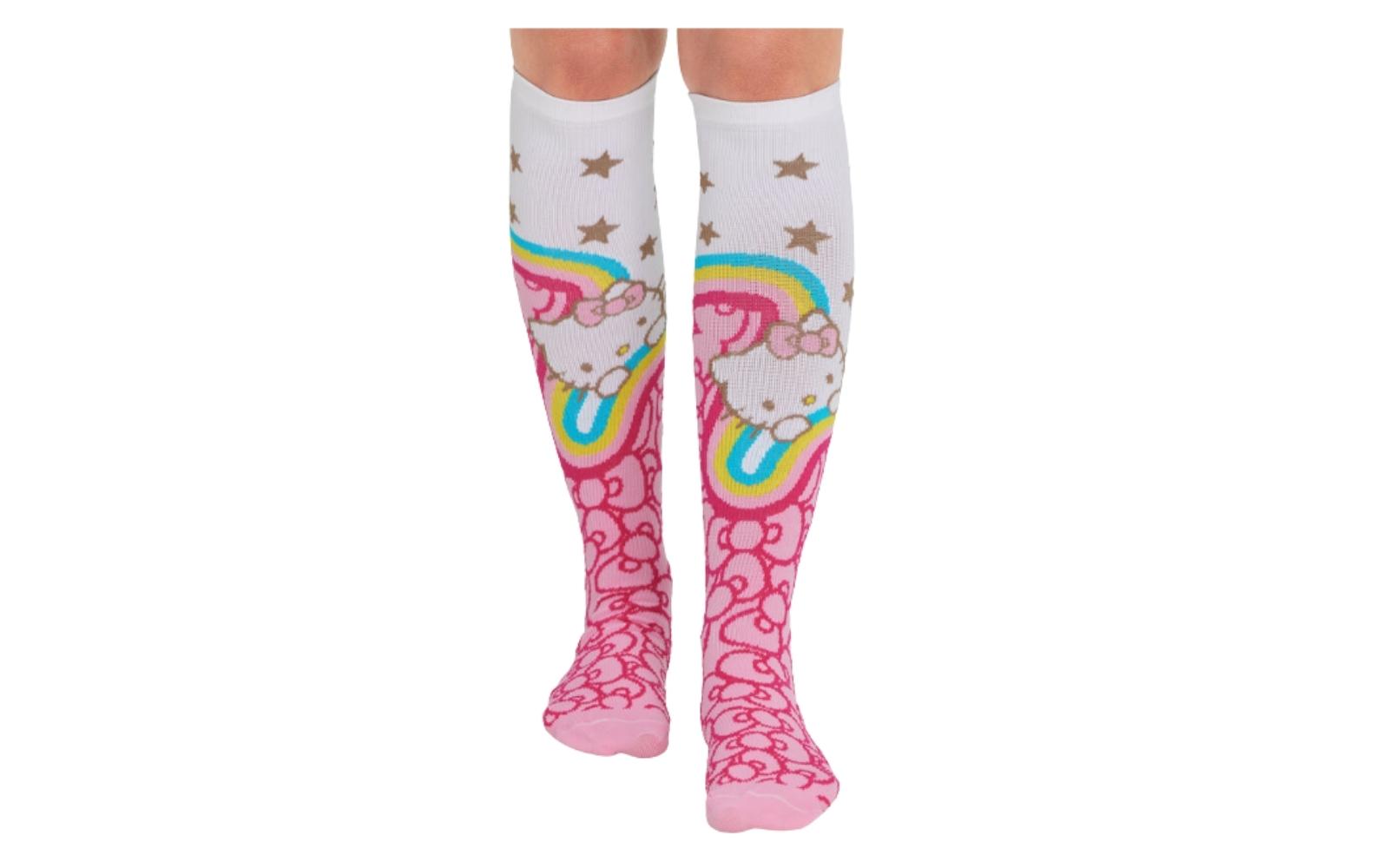 Hello Kitty heartsoul light compression socks.