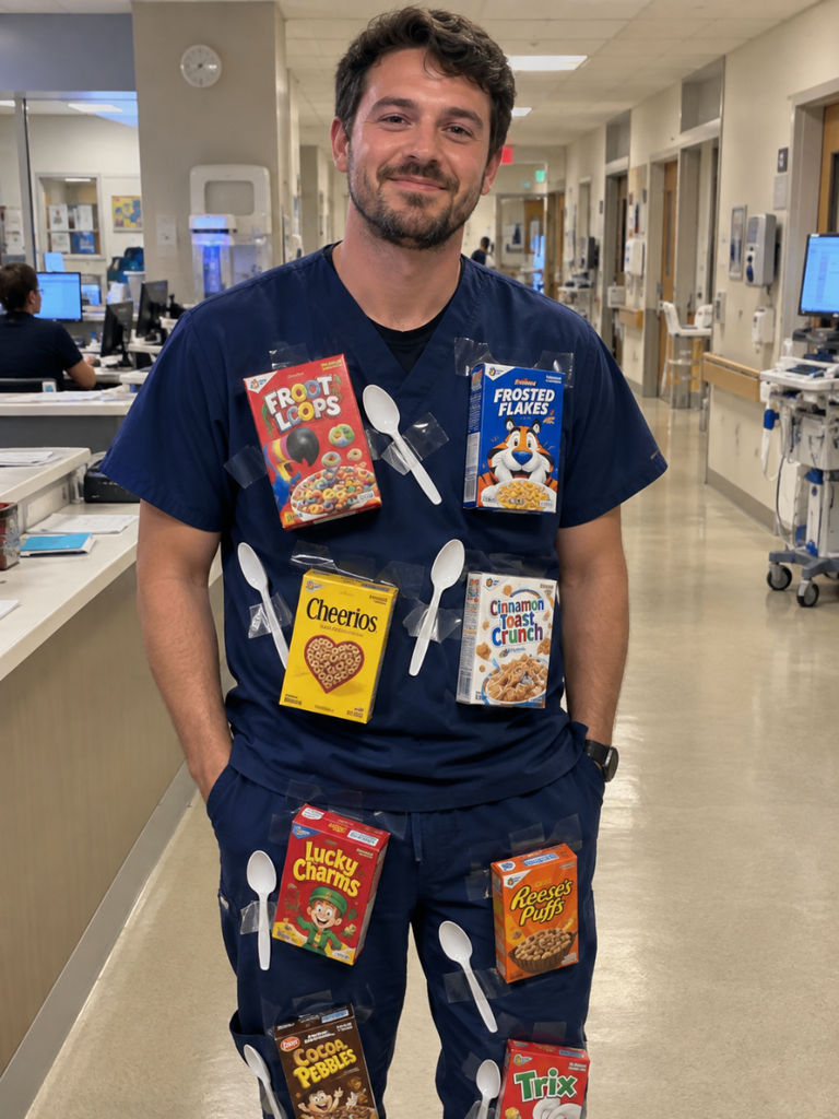 Cereal Killer Nurse Costume