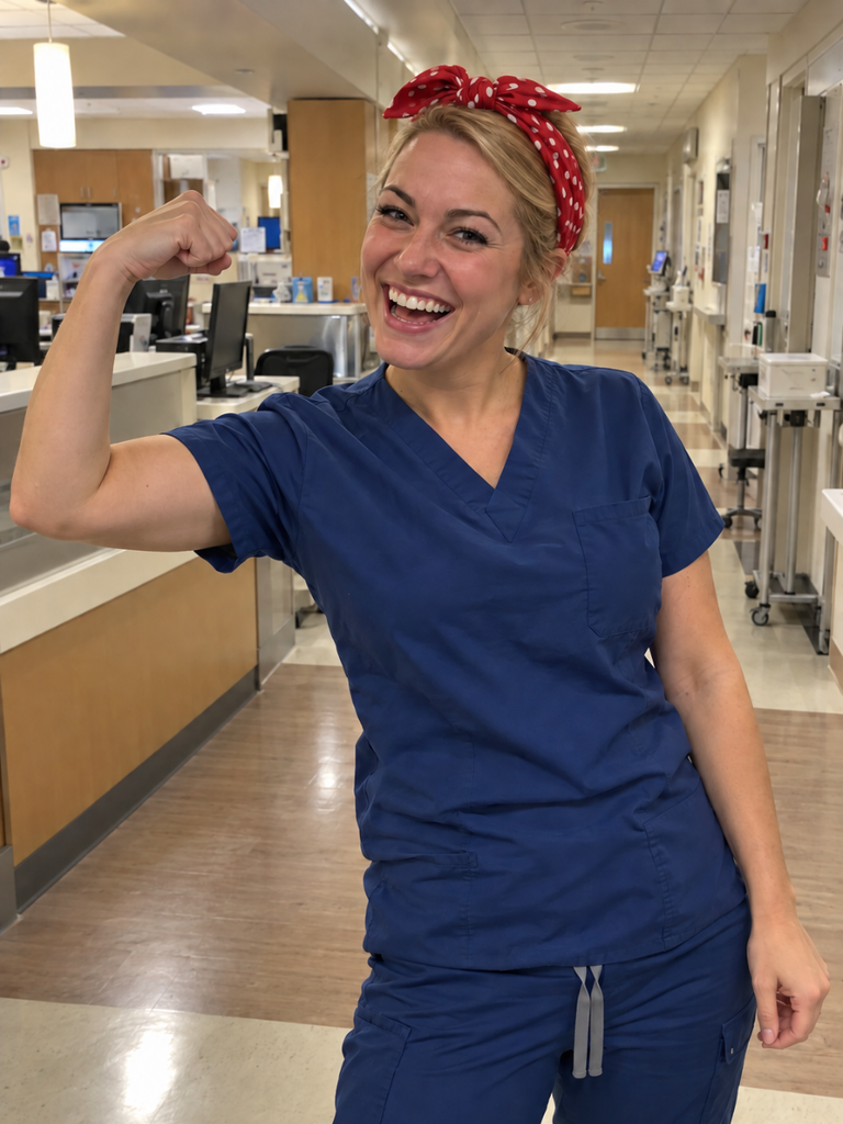 Rosie the Rivitor Nurse Halloween Costume