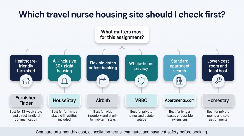 travel nurse housing comparison